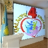 Видеостена KONKA работает в Городской поликлинике №4 города Алматы.