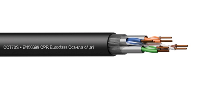 Огнестойкие CPR-монтажные кабели от PROCAB с высоким уровнем безопасности