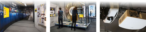 Проекторы Optoma ProScene EH505 в экспозиции «Коллайдер величайший эксперимент человечества»