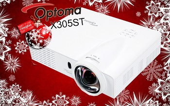 Новогоднее снижение цен на проекторы Optoma!