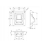 Панель для XLR или Speakon Adam Hall 87160 