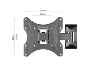 ONKRON Кронштейн M2S ЧЕРНЫЙ