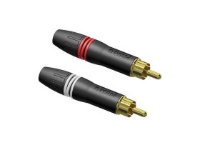 PROCAB Коннектор PCR2M/BG (RCA - пара)