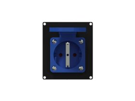 CAYMON Розетка CASY285G/B