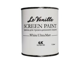 Le Vanille Screen Проекционная краска White Ultra Matt 1 L Le Vanille Screen Проекционная краска White Ultra Matt 1 L