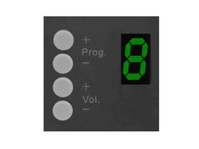 AUDAC Настенная панель управления для MTX MWX45/B AUDAC Настенная панель управления для MTX MWX45/B