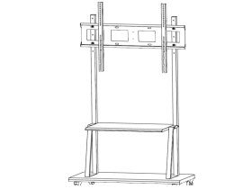 Мобильная стойка INTECH IN-SZ8828 Мобильная стойка INTECH IN-SZ8828