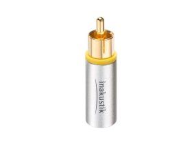 inakustik Коннектор Exzellenz RCA Plug Twist On Bulk EAN:4001985515615