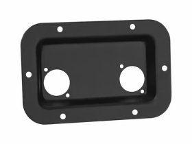 Adam Hall Пластина для розеток D-типа 8708BLK ЧЕРНЫЙ Adam Hall Пластина для розеток D-типа 8708BLK ЧЕРНЫЙ