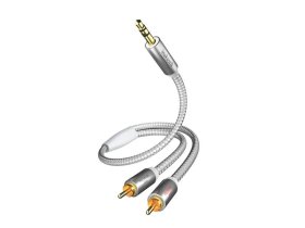 inakustik Кабель MiniJack-2RCA Premium 3m EAN:4001985507894 inakustik Кабель MiniJack-2RCA Premium 3m EAN:4001985507894