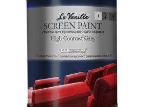 Le Vanille Screen Проекционная краска Contrast Grey 123 1 L
