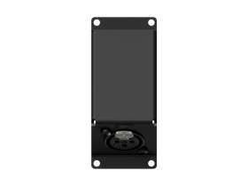 CAYMON Розетка для настенного монтажа CASY123/B (1XLR-M)