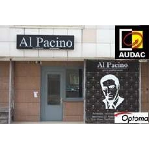 Проектор Optoma и акустика AUDAC работают в центре развлечений “Al Pacino” в Алматы