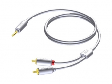 Кабель PROCAB CIP712/2 (mJack-2RCA) (2 м)