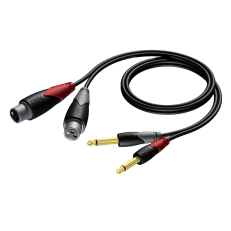 Кабель PROCAB CLA707/1.5 (2XLR-2Jack) (1.5 м) - СНЯТ