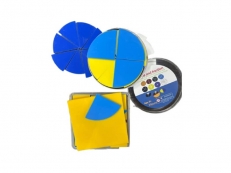 Набор Дробные части квадрата и круга MAXON 44432