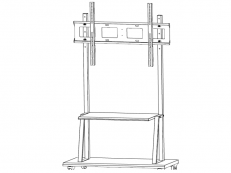 Мобильная стойка INTECH IN-SZ8828