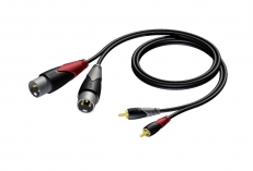 Кабель PROCAB CLA701/1 (2XLR-2RCA) (1 м) - Снят с производства