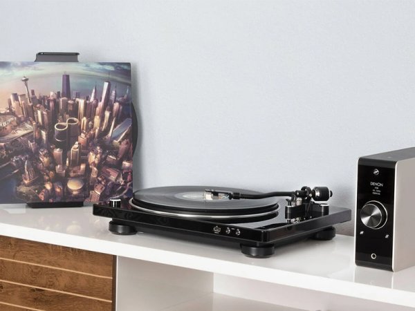 DENON Проигрыватель винила DP-450USB ЧЕРНЫЙ — фото 2