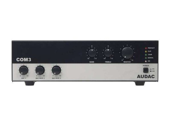 Усилитель-микшер AUDAC COM3 - Снят с производства — Audac