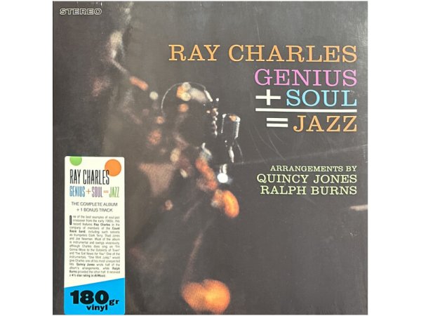 Виниловая пластинка Ray Charles – Genius + Soul = Jazz — Разное