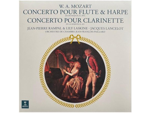W.A. Mozart - Jean-Pierre Rampal & Lily Laskine, Jacques Lancelot, Orchestre De Chambre Jean-François Paillard, Jean-François Paillard – Concerto Pour Flute & Harpe En Do Majeur, K. 297c, Concerto Pour Clarinette En La Majeur, K. 622 — Разное