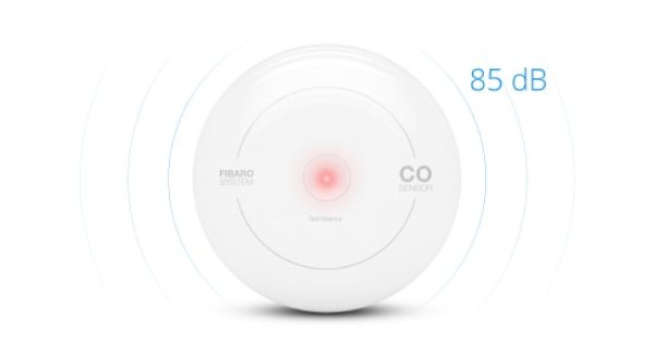 FIBARO Датчик угарного газа Carbon Monoxide Detector FGCD-001 — фото 2