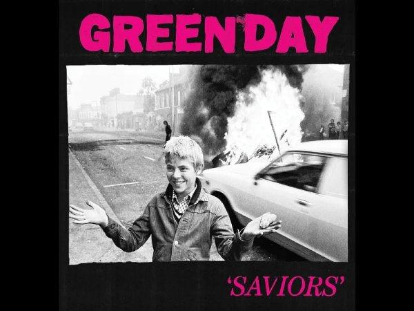Виниловая пластинка Green Day – Saviors (NEON PINK VINYL) — Разное