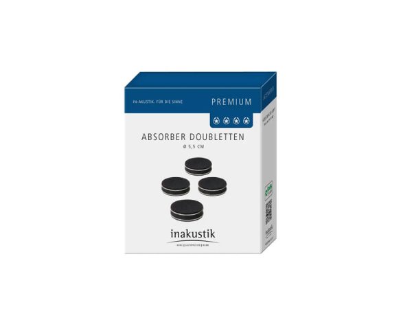 inakustik Антивибрационные подставки Premium Absorber doublettes (4 шт) EAN:4001985850907 — фото 2