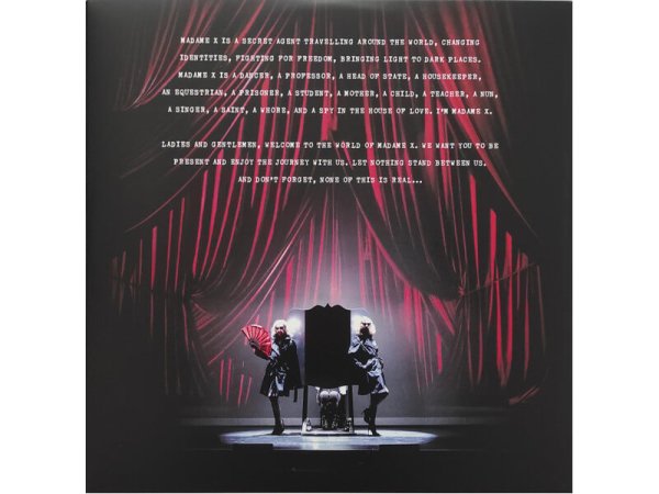 Виниловая пластинка MADONNA: MADAME X - MUSIC FROM THE THEATER EXPERIENCE EAN:0603497837892 — фото 2
