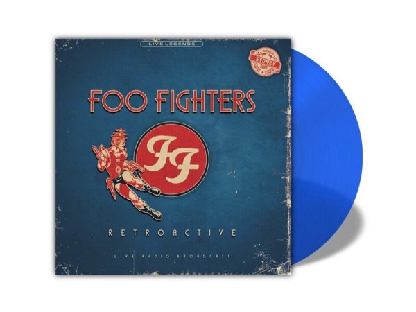 Виниловая пластинка FOO FIGHTERS: RETROACTIVE (TRANSPARENT BLUE VINYL) EAN:5906660083634 — фото 2