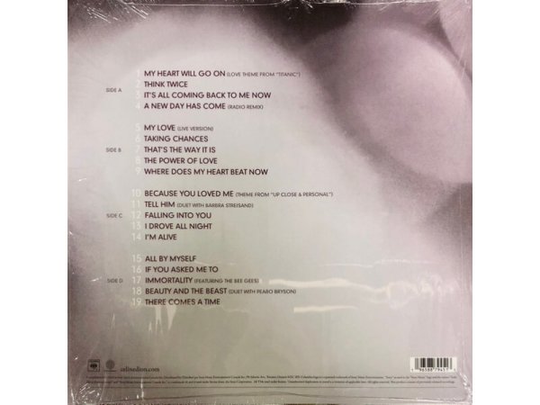 Виниловая пластинка Dion, Celine: My Love Essential Coll...: Columbia EAN:0196588794513 — фото 2