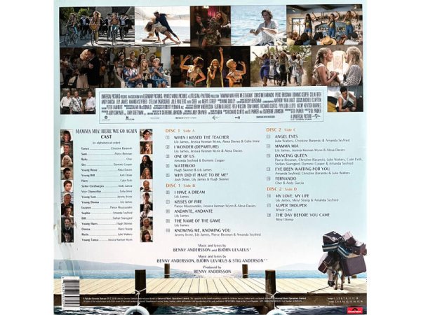 Виниловая пластинка OST: MAMMA MIA HERE WE GO AGAIN (2 LP) EAN:0602567693253 — фото 8