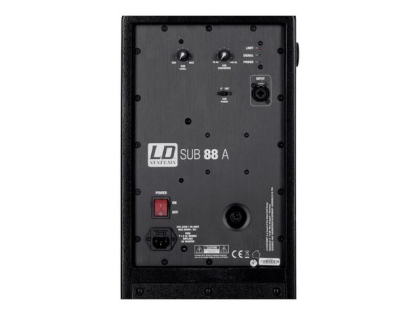 LD SYSTEMS Громкоговоритель активный сабвуфер LDSUB88A ЧЕРНЫЙ — фото 11