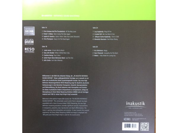 Виниловая пластинка RESO: Great Cover Versions (2LP) EAN:0707787750318 — фото 3
