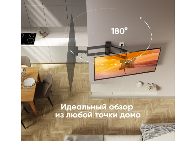 ONKRON Кронштейн M4Scn ЧЕРНЫЙ-УЦЕНКА — фото 5