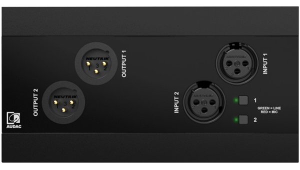 AUDAC Настенная панель управления NWP222/B — Audac