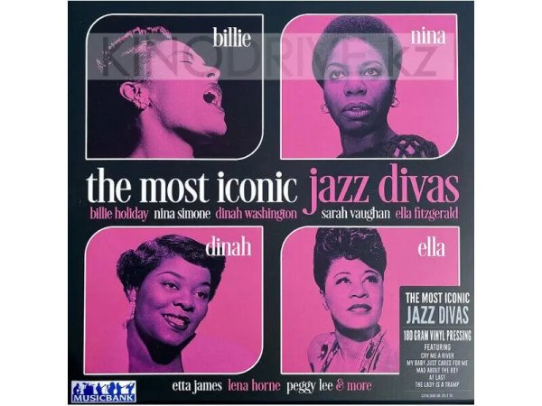 Виниловая пластинка VARIOUS ARTISTS - The Most Iconic Jazz Divas — Разное