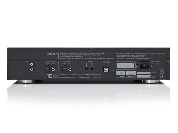 MUSICAL FIDELITY Проигрыватель CD M3S ЧЕРНЫЙ EAN:9120082385756 — фото 2