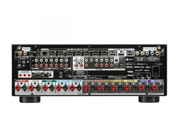 DENON AV-усилитель AVC-X4800H СЕРЕБРО — фото 2