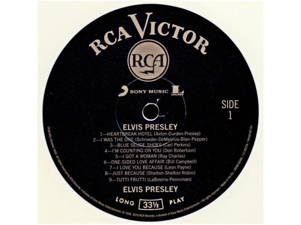 Виниловая пластинка PRESLEY ELVIS: ELVIS PRESLEY - WHITE VINYL EAN:0194397971514 — фото 3