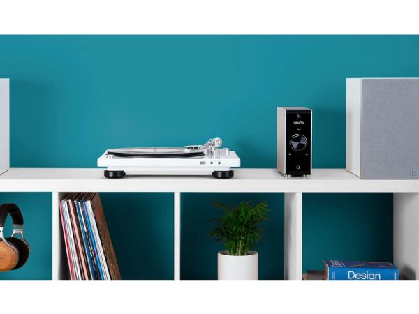 DENON Проигрыватель винила DP-450USB БЕЛЫЙ — фото 7