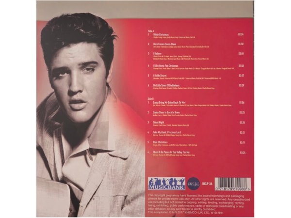 Виниловая пластинка PRESLEY ELVIS: THE CHRISTMAS ALBUM (LP) EAN:0718179679988 — фото 2