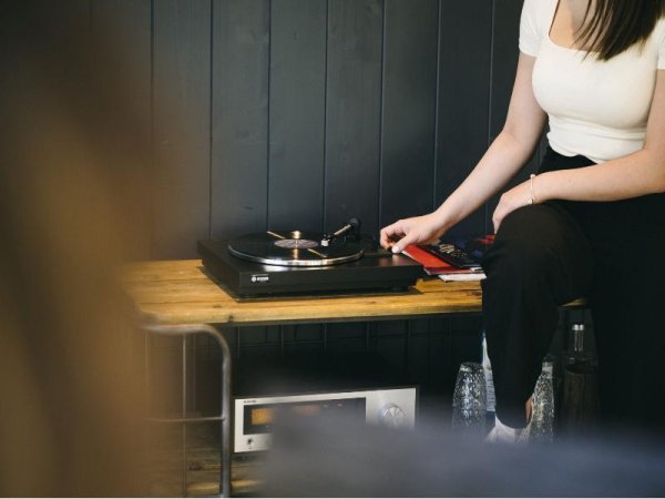 REKKORD AUDIO Проигрыватель пластинок F 100Р ЧЕРНЫЙ — фото 3