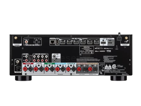 DENON AV-ресивер AVR-S980H ЧЕРНЫЙ EAN:0747192148096 — фото 5