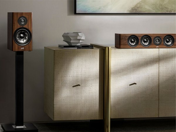 POLK AUDIO Акустическая система Reserve R400c КОРИЧНЕВЫЙ — фото 5
