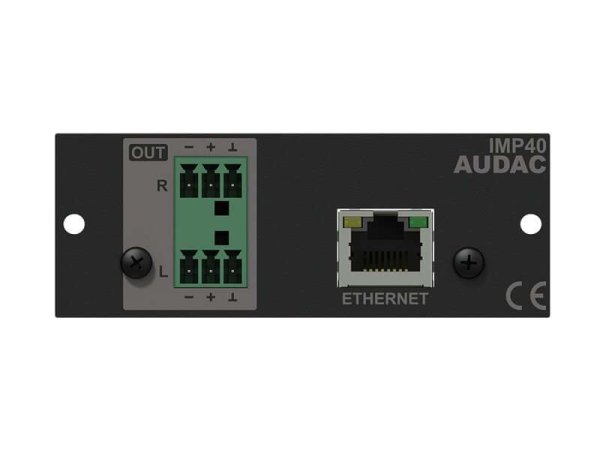 Интернет-радио – модуль расширения AUDAC IMP40 для плеера XMP44 — фото 2