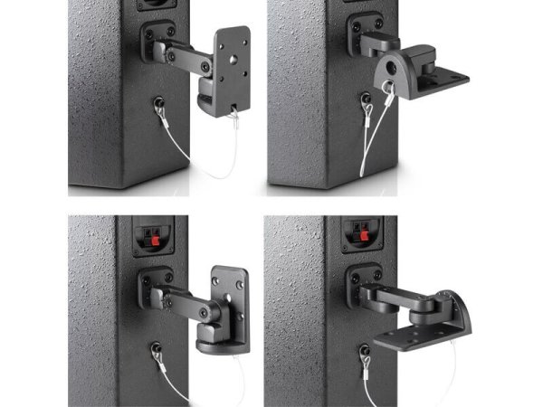 LD SYSTEMS Кронштейн для громкоговорителя LDSATWMB10B ЧЕРНЫЙ — фото 4