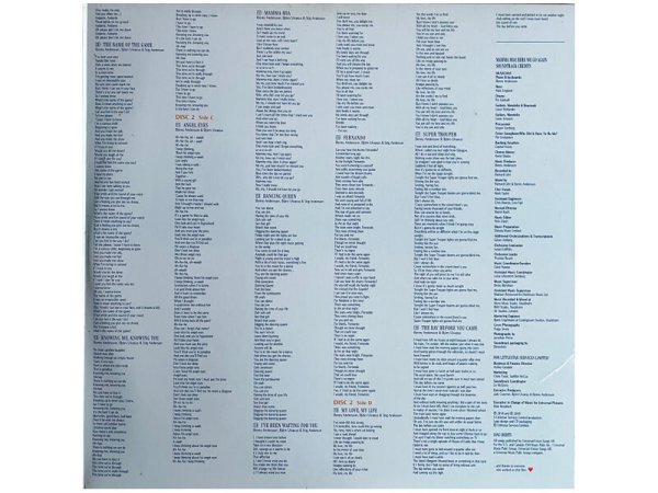 Виниловая пластинка OST: MAMMA MIA HERE WE GO AGAIN (2 LP) EAN:0602567693253 — фото 5