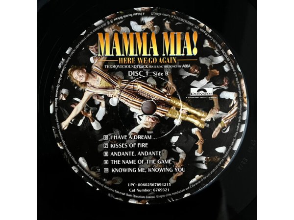 Виниловая пластинка OST: MAMMA MIA HERE WE GO AGAIN (2 LP) EAN:0602567693253 — фото 6